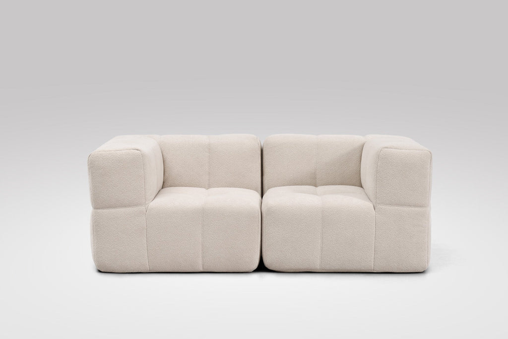 2 Teiliges Modulares Sofa – Beige