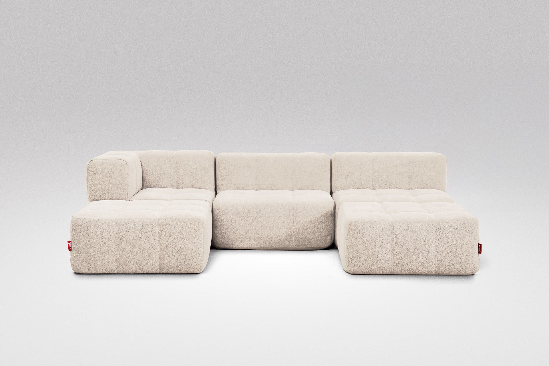 5 Teiliges Modulares Sofa – Beige-1
