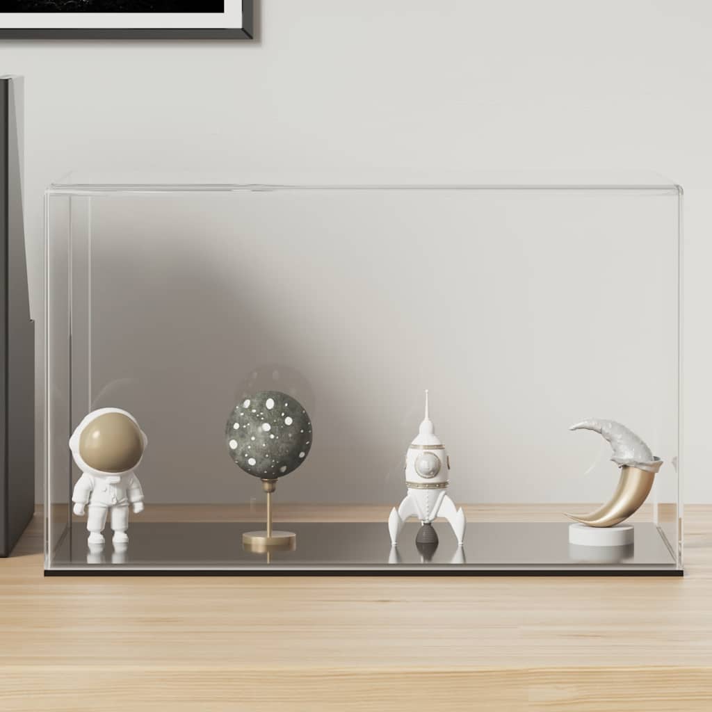 VidaXL display case transparent 31x17x19 cm acrylic