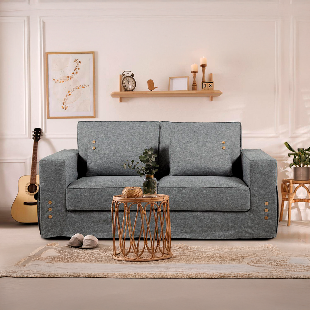 Sofa Monet – 3-Sitzer Polstersofa mit abnehmbarem Bezug